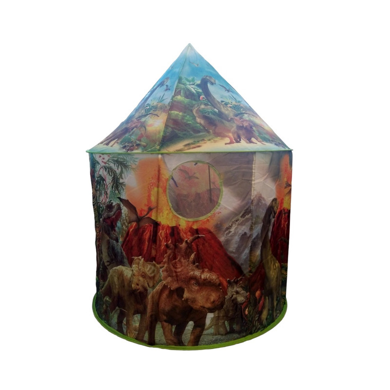 چادر بازی کودک مدل سرخپوستی طرح دایناسور