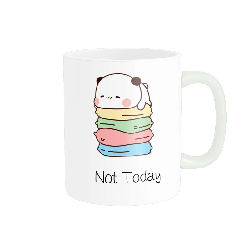 ماگ پادآفرین مدل پاندای خسته امروز نه ! کد p7882