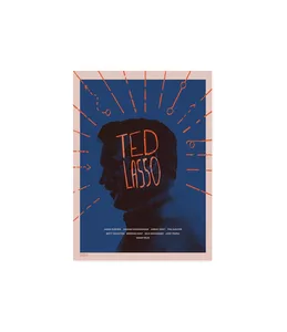 کارت پستال لولو مدل سریال تد لسو TED LASSO کد 714