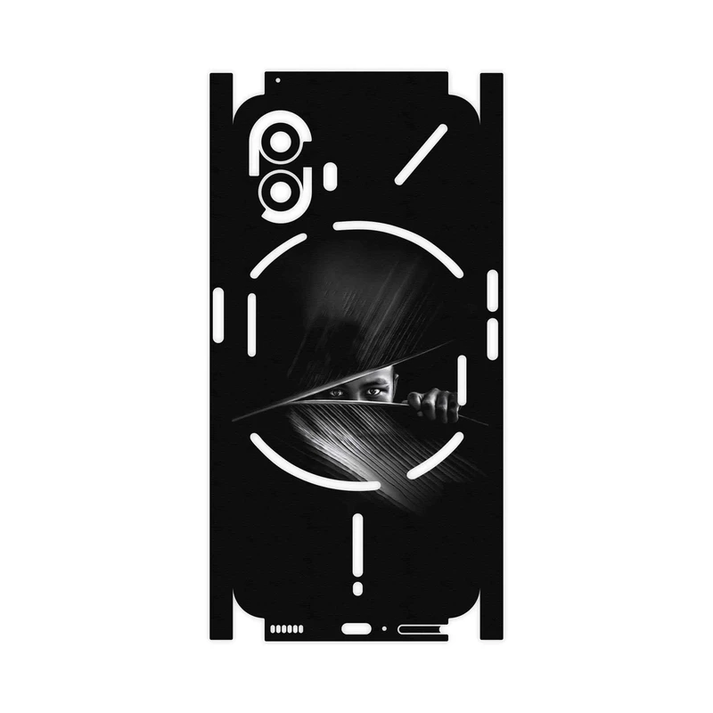 برچسب پوششی ماهوت مدل Black Portrait-FullSkin مناسب برای گوشی موبایل ناتینگ Phone 2