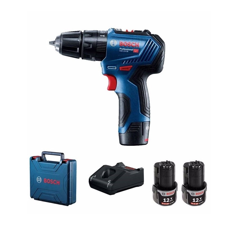 پیچ گوشتی شارژی بوش مدل GSB 12 V-30