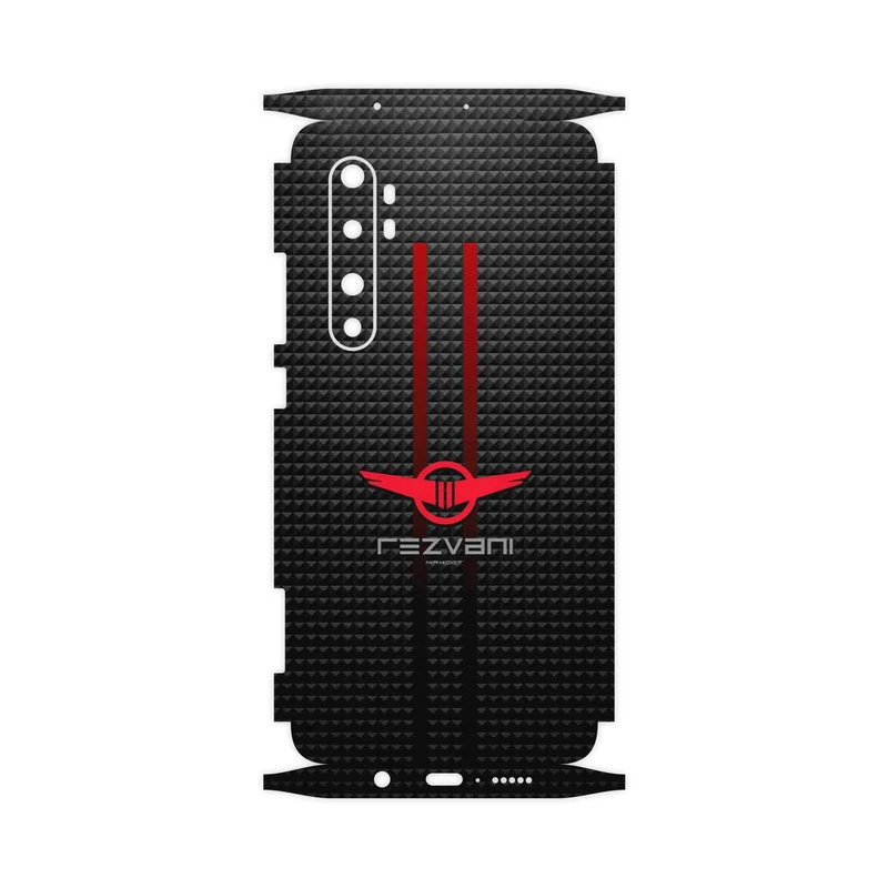 برچسب پوششی ماهوت مدل Rezvani Motors-FullSkin مناسب برای گوشی موبایل شیائومی Mi Note 10 Lite