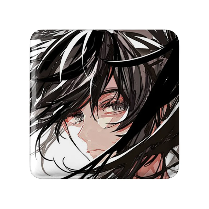 مگنت خندالو طرح هیاکیمارو انیمه دورورو مدل مربعی کد 33631