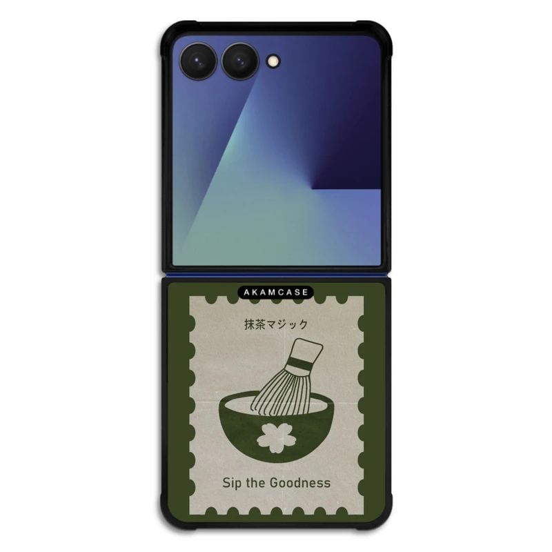 کاور آکام مدل AMC-WSGZFLIP7-MATCHA-14 مناسب برای گوشی موبایل سامسونگ Galaxy Z Flip 7