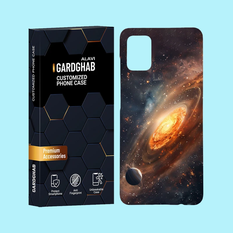 کاور گارد قاب علوی مدل کهکشان مناسب برای گوشی موبایل سامسونگ Galaxy A51 4G