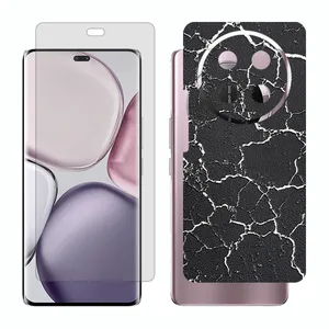 Glass Together model transparent screen protector suitable for Honor X9c mobile phone with back cover sticker