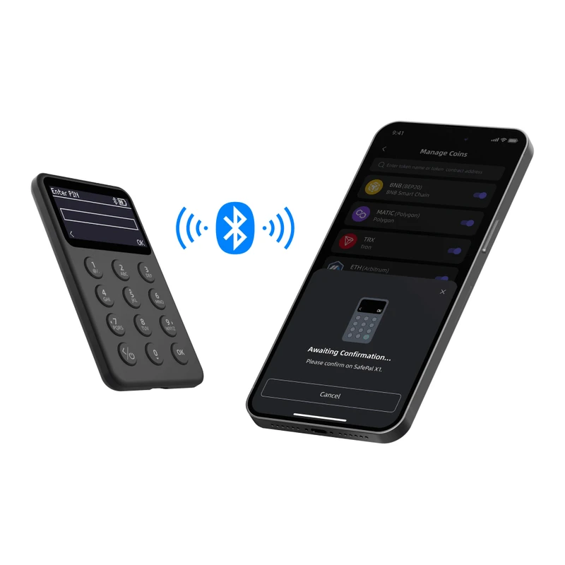 عکس شماره 4 : کیف پول سخت افزاری سیف پال مدل x1