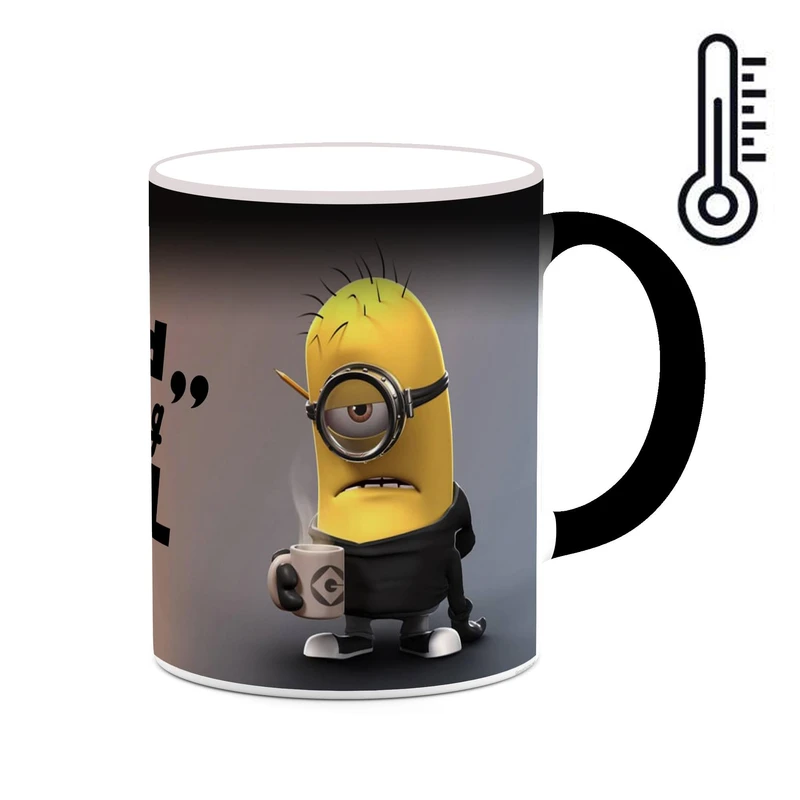ماگ حرارتی کاکتی طرح minion مینیون مدل mgh42636