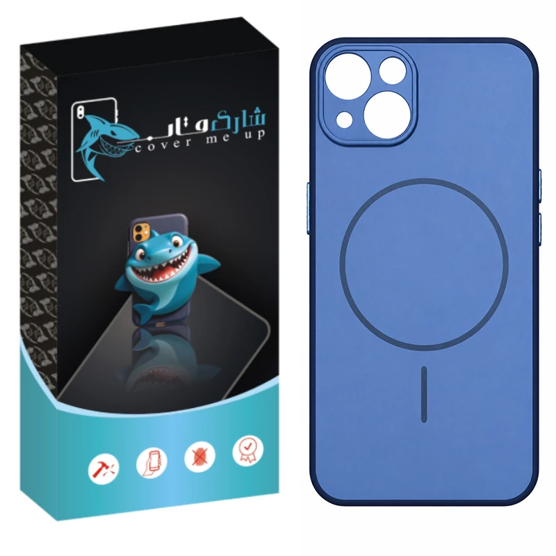 کاور شارک قاب مدل بیسیک مناسب برای گوشی موبایل اپل Iphone 13 / 14