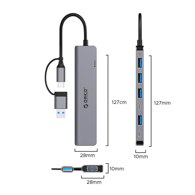 هاب هفت پورت USB اوریکو مدل YSA7-U3