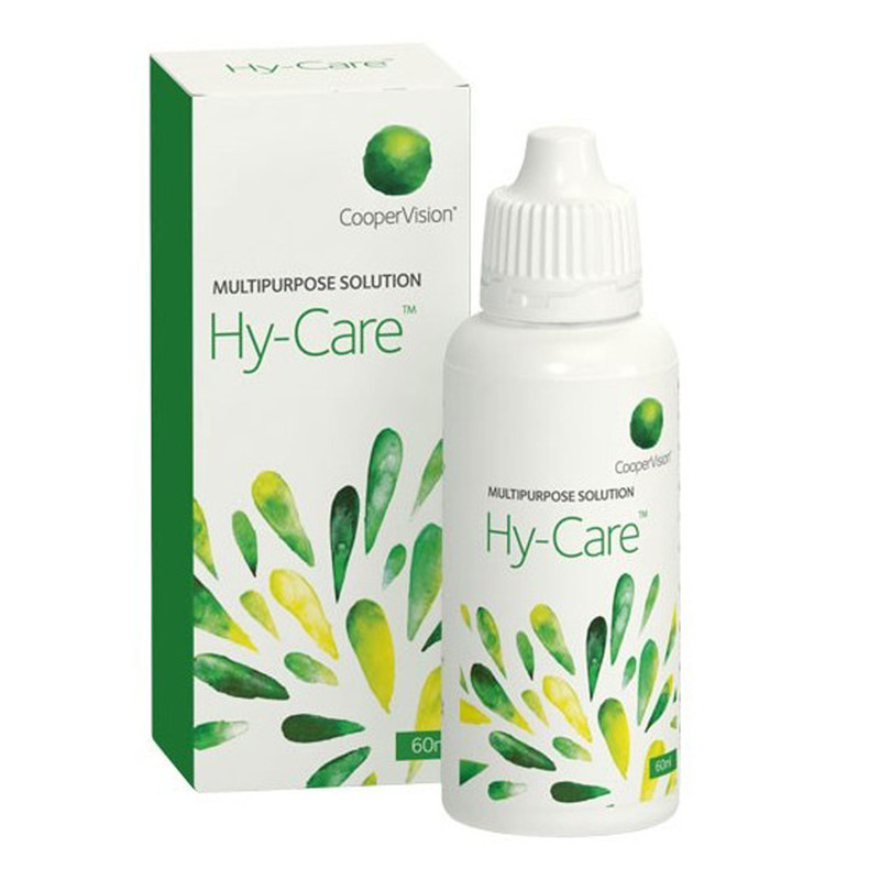 محلول شستشوی لنز کوپرویژن مدل Hy-Care حجم 60 میلی لیتر