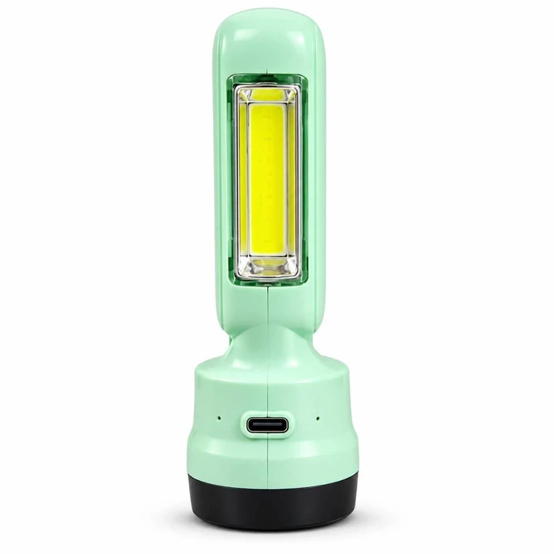 چراغ‌قوه دستی دیپکینگ مدل DK-753 با جنس پلاستیک فشرده و برد 10 متر با نور مهتابی