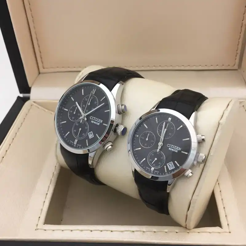 ست ساعت مچی عقربه ای زنانه و مردانه مدل CITI004