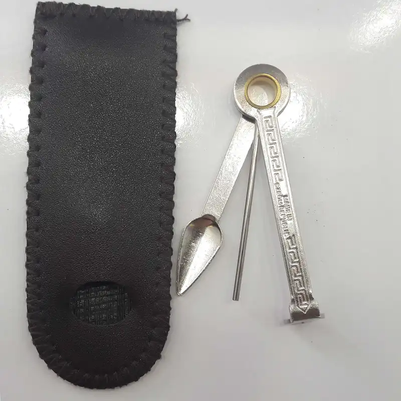 قاشق پیپ مدل استیل کد 2