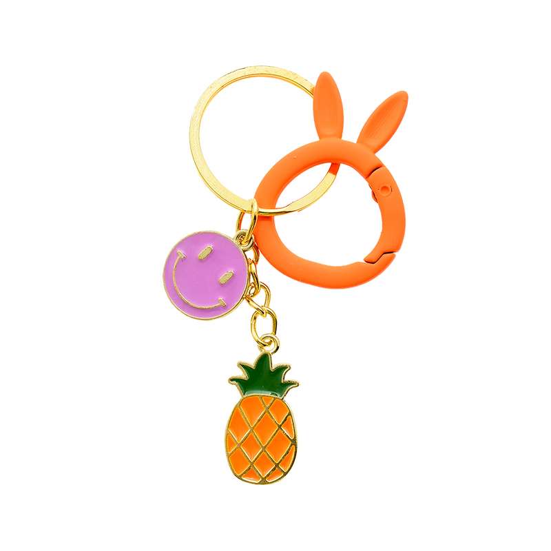 جاکلیدی دخترانه دلنار گالری مدل آناناس و اسمایل