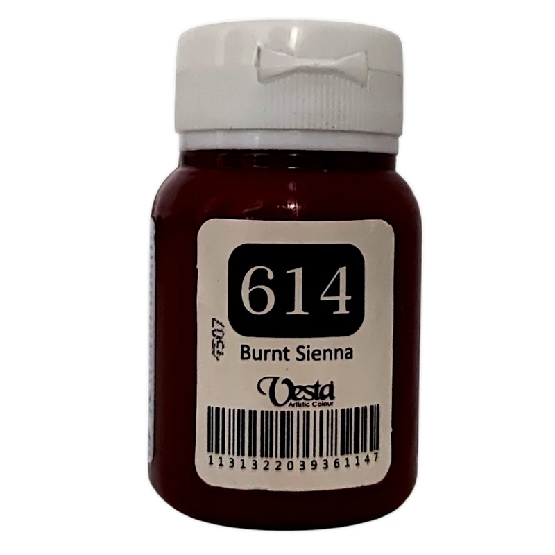 رنگ پارچه وستا مدل 614 حجم 60 میلی لیتر