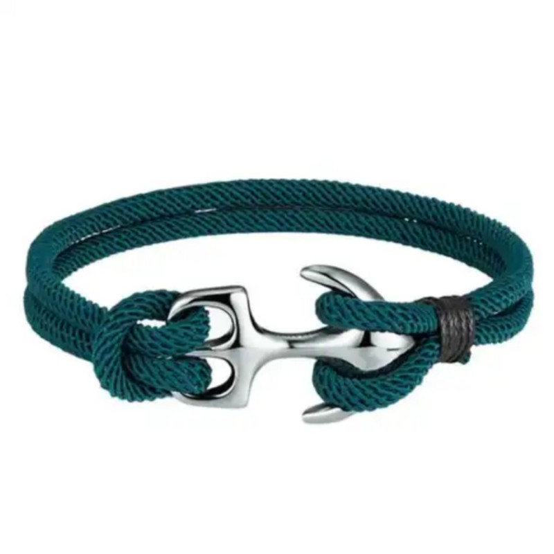 دستبند مردانه مدل پاراکورد لنگر کد 5530