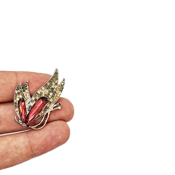 گل سینه زنانه مدل پروانه گل سینه زنانه مدل پروانه