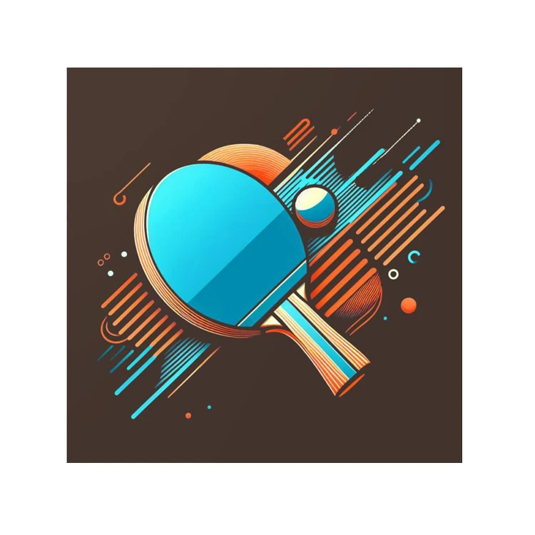 استیکر پارچه و لباس پاد آفرین مدل پینگ پنگ کد 4218