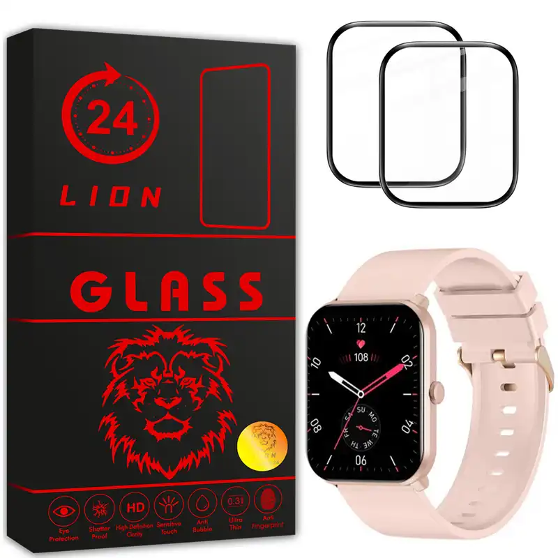 محافظ صفحه نمایش لاین مدل RT007 مناسب برای ساعت هوشمند شیائومی Imilab W02 بسته دو عددی