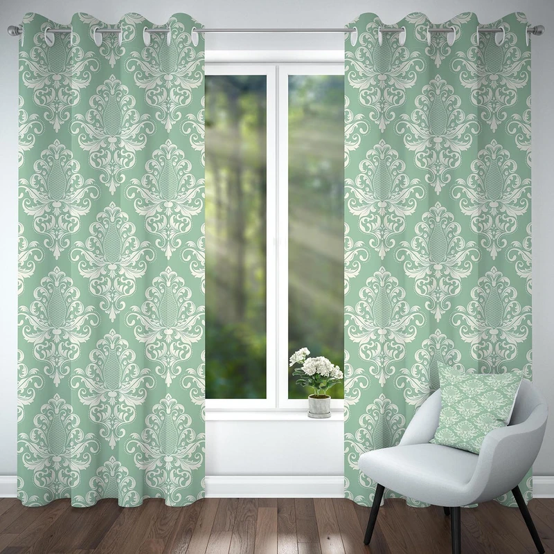 پرده مدل هازان کد 4165 سایز 140x280 سانتی متر