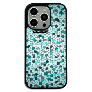 AKAM AMC-WA15PRO-MOSAIC-1 Cover For Apple iPhone 15 Pro