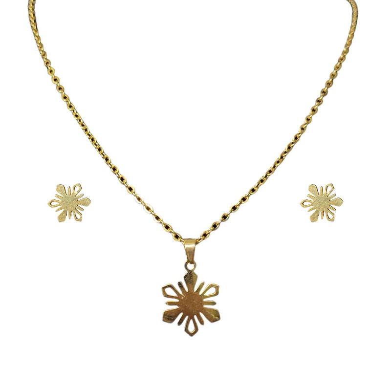 نیم ست زنانه مدل برگ گل 122