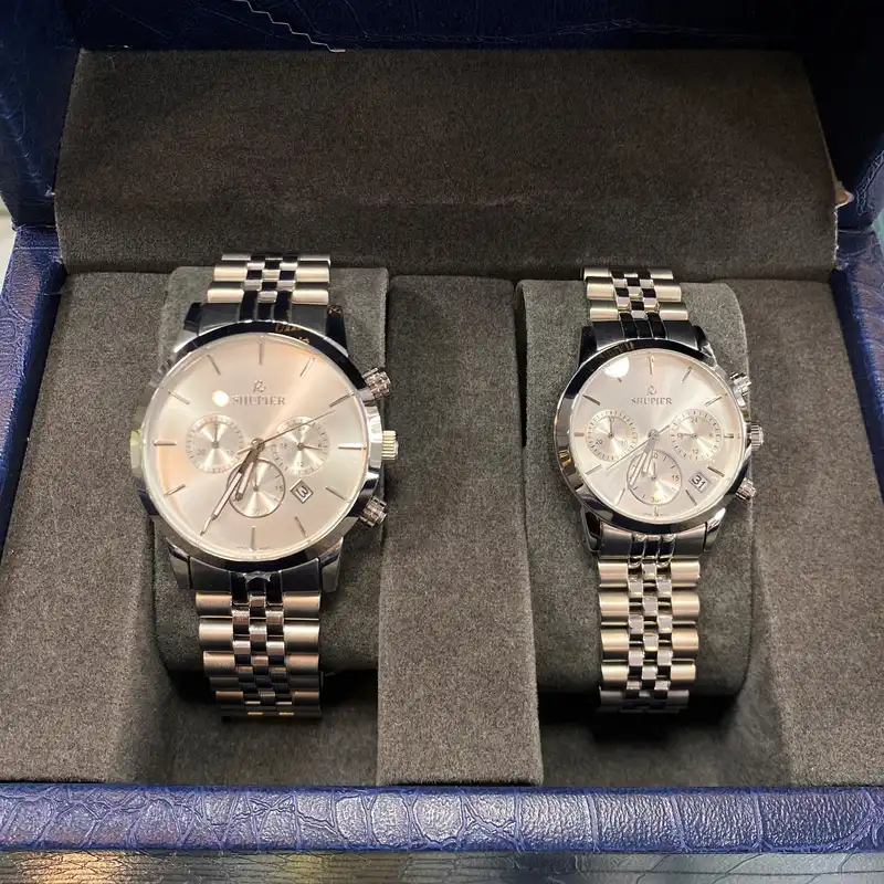 ست ساعت مچی عقربه ای زنانه و مردانه شوپیر مدل GL186A001