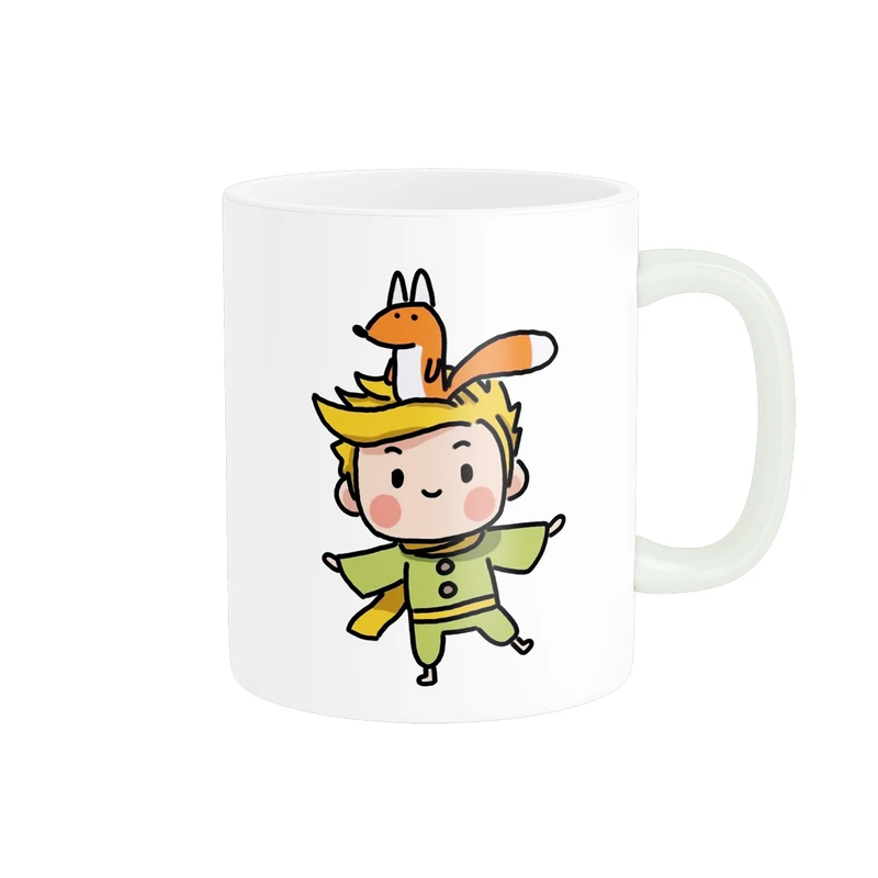 ماگ پادآفرین مدل کارتونی طرح شازده کوچولو کد p9191