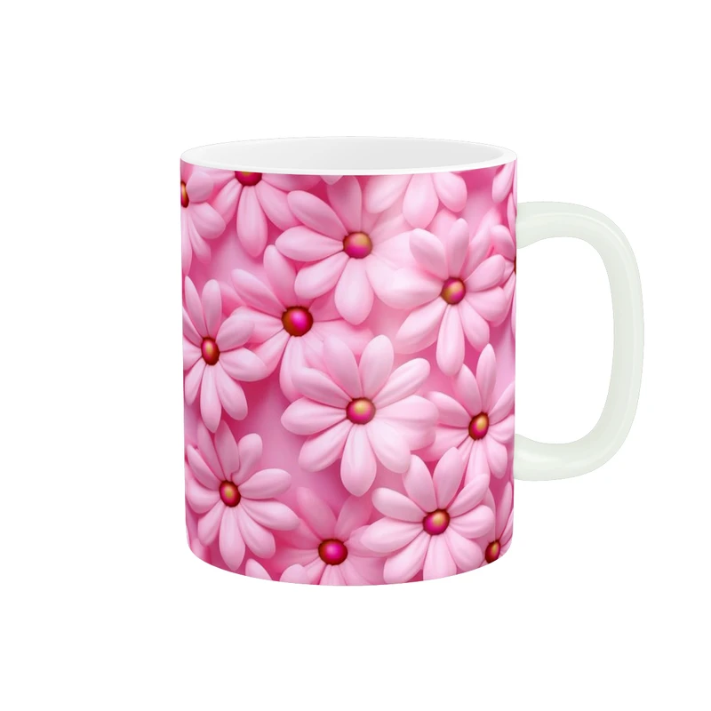 ماگ پاد آفرین طرح گل کد 1013