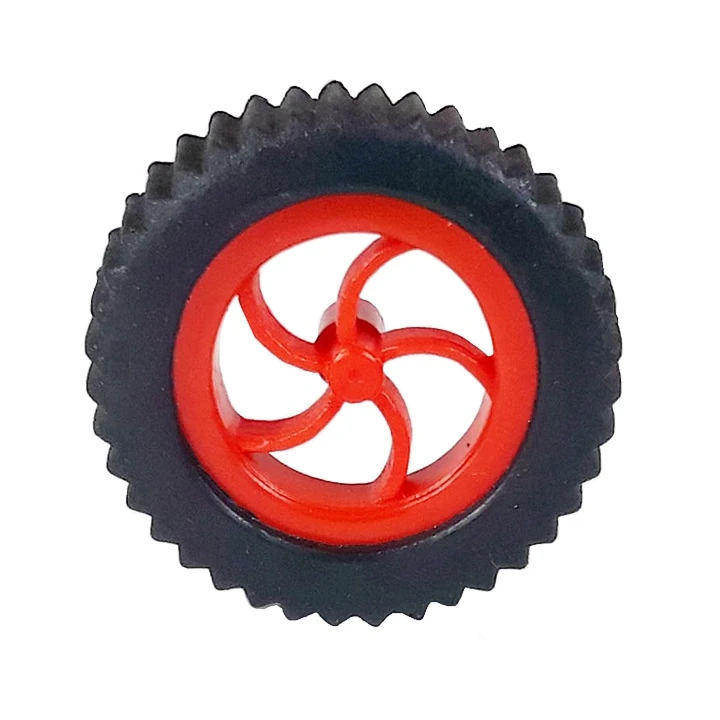 عکس شماره 2 : چرخ ربات مدل trt-41 بسته 4 عددی