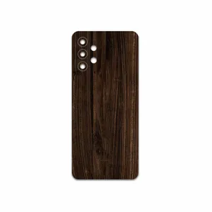 MAHOOT Dark Walnut Wood Cover Sticker for Samsung Galaxy A32 4G