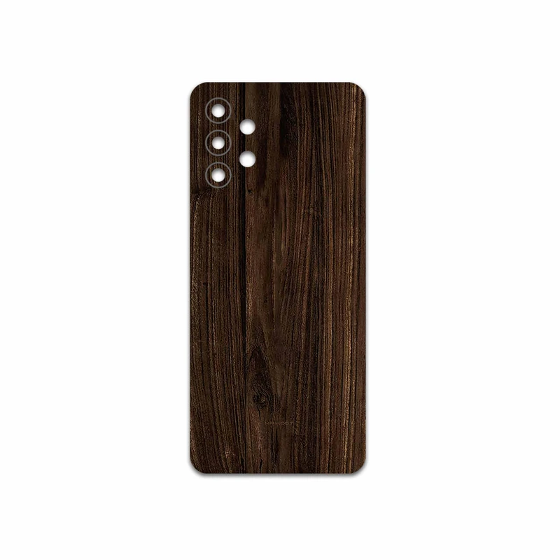 برچسب پوششی ماهوت مدل Dark Walnut Wood مناسب برای گوشی موبایل سامسونگ Galaxy A32 4G