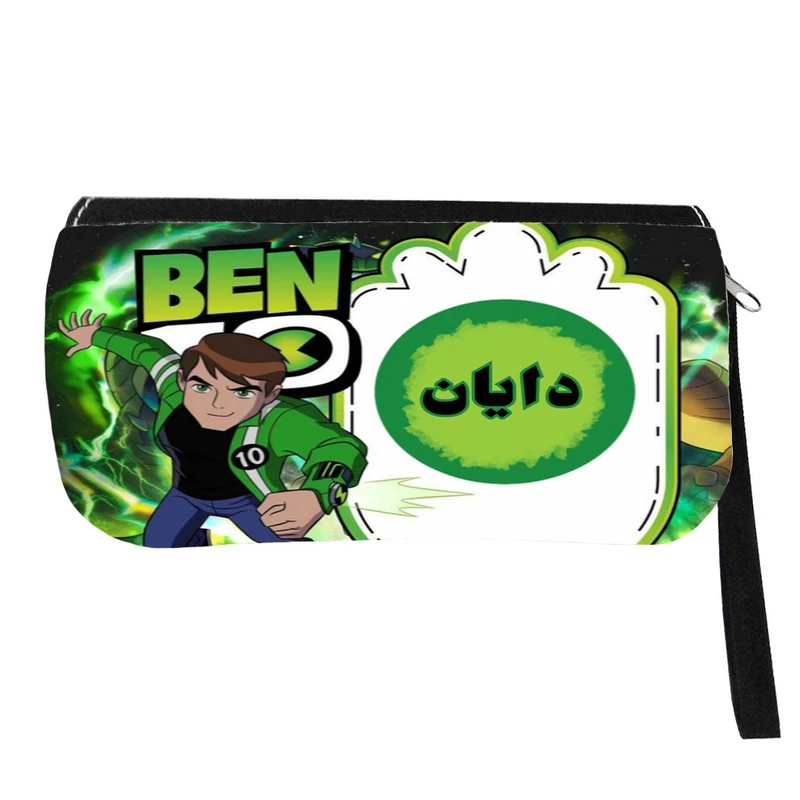 جامدادی پاد آفرین مدل اسم شخصی طرح بن تن Ben 10 اسم دایان کد p1047