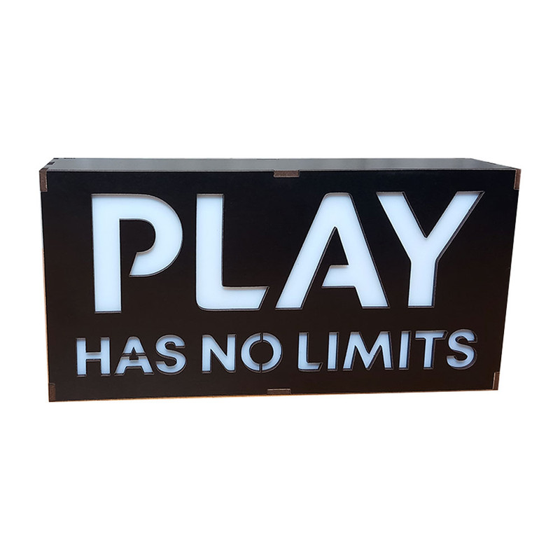 آیکون لایت طرح Play Has No Limits