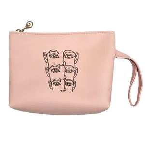 کیف لوازم آرایش زنانه مدل نقاشی