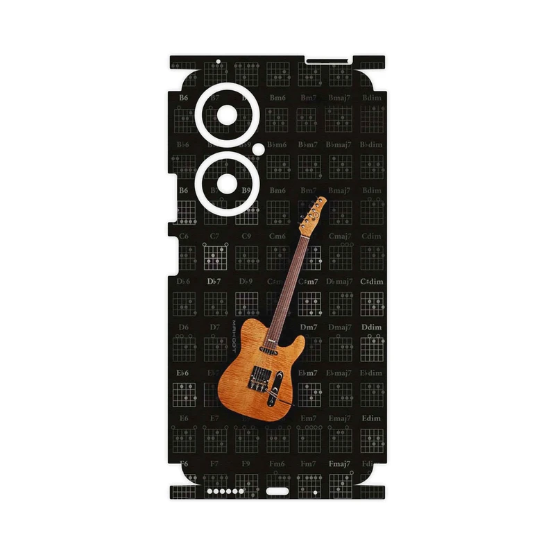 برچسب پوششی ماهوت مدل Guitar_Instrument-FullSkin مناسب برای گوشی موبایل هوآوی Nova 11i