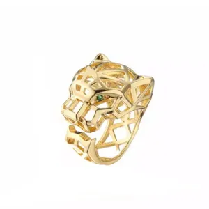 انگشتر زنانه مدل پلنگ و ببر 