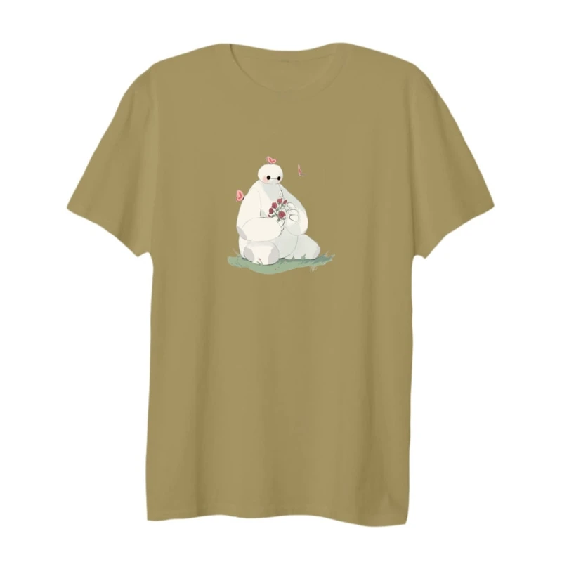 تی شرت لانگ آستین کوتاه زنانه مدل بیمکس و گل