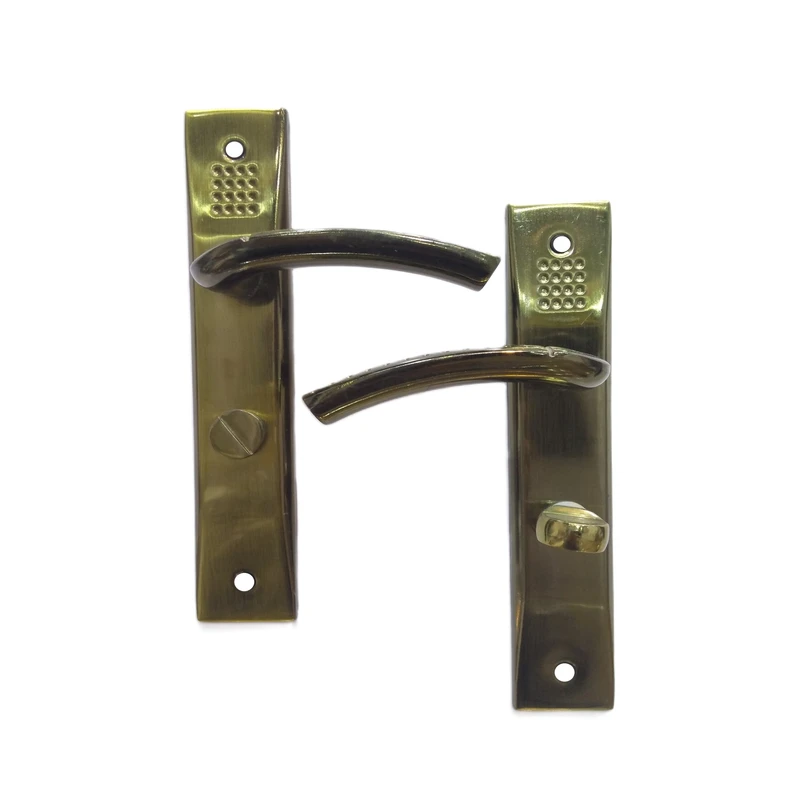 دستگیره در مدل خالدار سرویس راست بازشو کد 602 مجموعه دو عددی