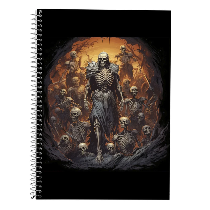 دفتر زبان 50 برگ مدوپد مدل سه خط طرح  ارباب حلقه ها The Lord of the Rings کد DF3079