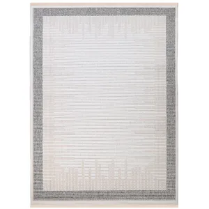 فرش ماشینی 200 شانه دنیای فرش زمینه نسکافه‌ای حاشیه بژ مدل یسنا کد 3006