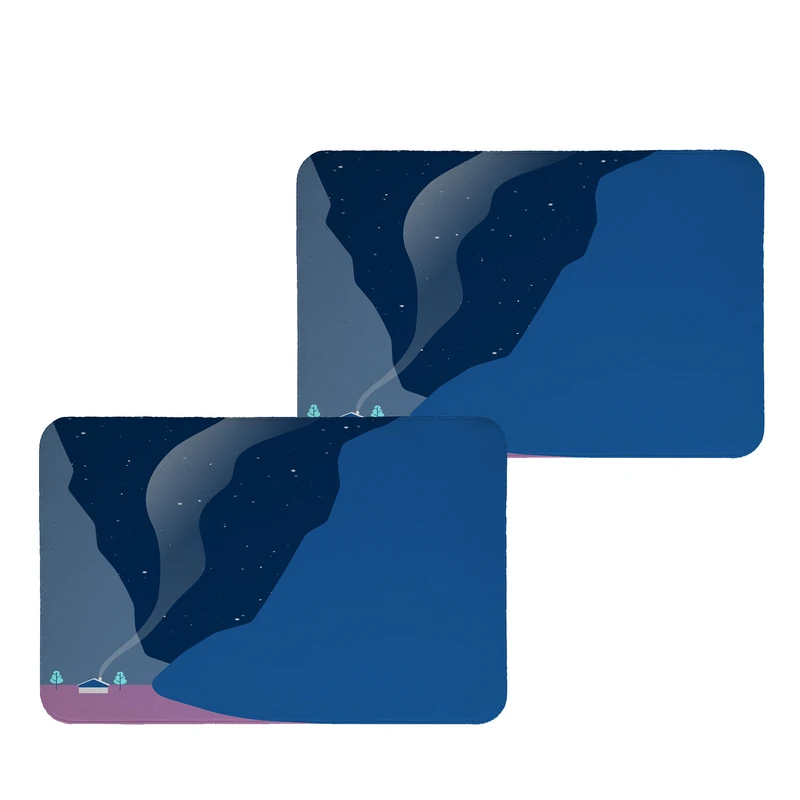 زیربشقابی طرح مدرن کد 9227 بسته 2 عددی 