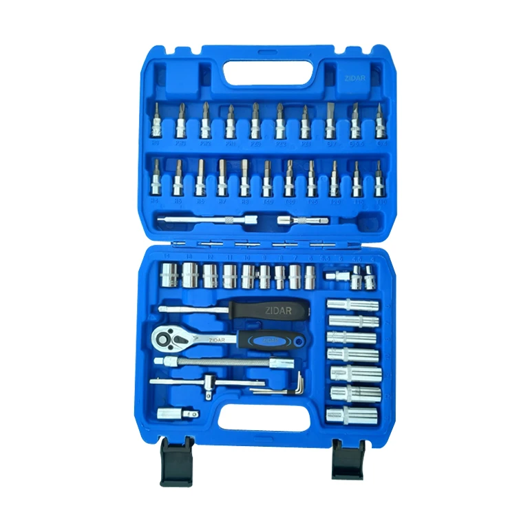 جعبه آچار بکس زیدار مدل MN-65 مجموعه 53 عددی