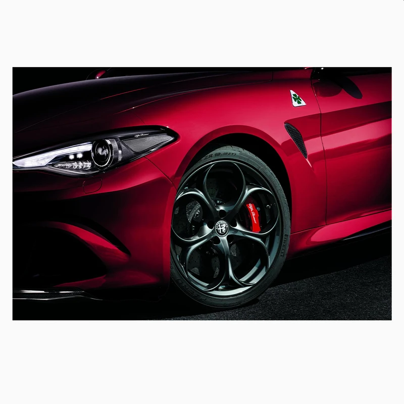 فرش پارچه‌ای مدل فرشینه طرح آلفا رومئو کد AR3059055