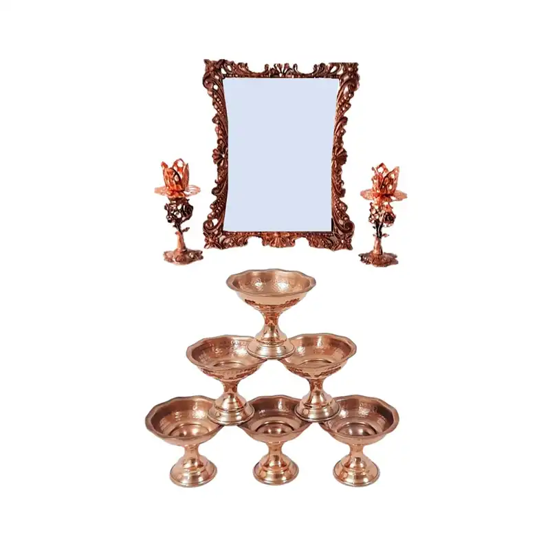 ست 9 تکه هفت سین مسی کد GM150