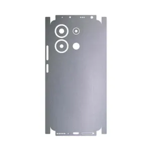 MAHOOT Matte-Silver-FullSkin Cover Sticker for Xiaomi Redmi Note 13 4G