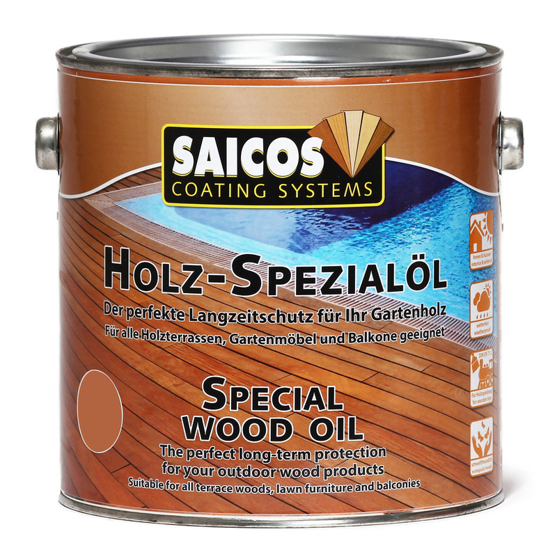 روغن چوب و ترمووود سایکوز مدل Larch-Oil 0112 حجم 2.5 لیتر روغن چوب و ترمووود سایکوز مدل Larch-Oil 0112 حجم 2.5 لیتر