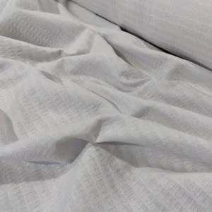 پارچه آشپزخانه عرض 1.5 متر مدل تمام پنبه رنگ سفید