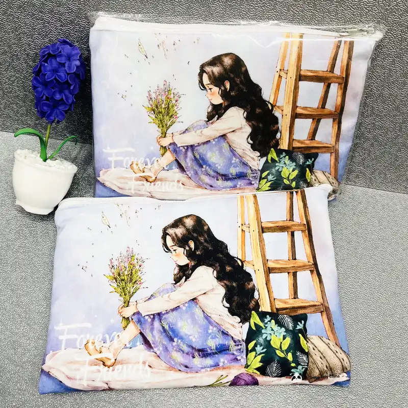 کیف لوازم آرایش زنانه مدل دختر رویا کد 01